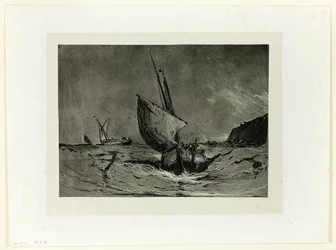 Fishing Boat in a Gale