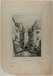 View of Rouen, plate three