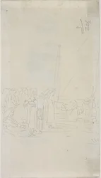 Breton Women on the Beach