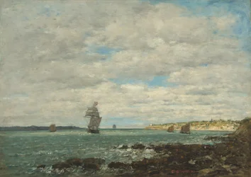 Coast of Brittany, 1870