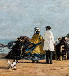 Crinolines on the Beach (detail)