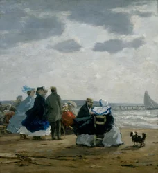 On the Beach, Dieppe