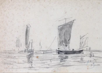 Sailing Boats on the Sea
