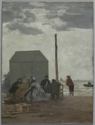 The Beach at Deauville