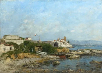 The Fortifications at Antibes, France, 1893