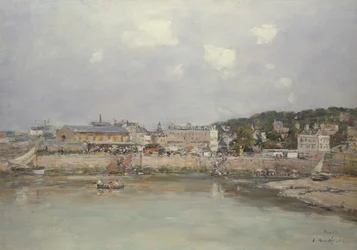 The Harbour at Trouville
