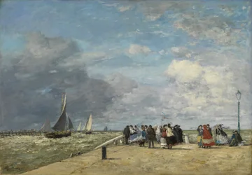 The Jetty at Trouville