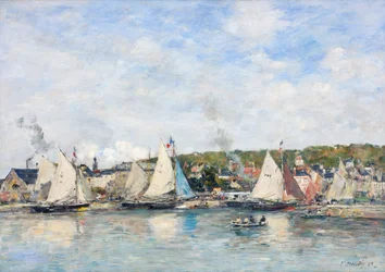 The port of Trouville
