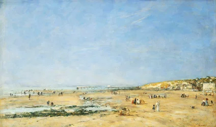Trouville, General View of the Beach