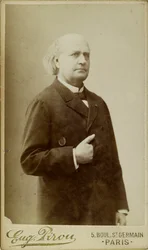 Portrait of Leconte de Lisle 1818-1894, c. 1870