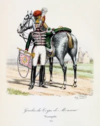 Gardes-du-Corps de Monsieur, Trumpeter