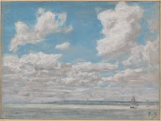 Seascape with Open Sky