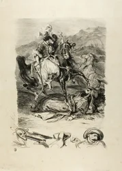 Combat Between Giaour and the Pasha