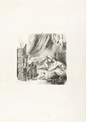 Fronte-boeuf and the Witch, from Ivanhoe