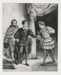 Hamlet: Hamlet and Guildenstern
