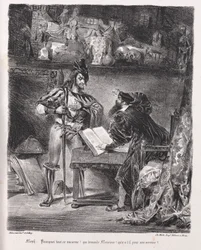 Illustrations for Faust: Mephistopheles Visits Faust