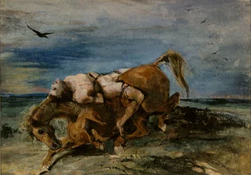 Mazeppa on the Dying Horse, 1824
