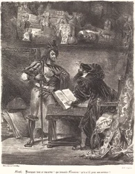Mephisto Appears to Faust