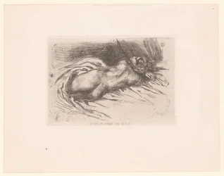 Naked Woman Seen from the Back (title on object)
