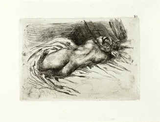 Reclining Nude, Back View