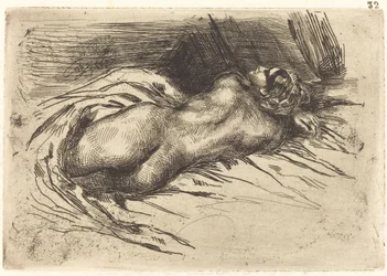 Study of a Woman, Viewed from the Back
