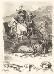 The Battle of the Giaour and the Pasha