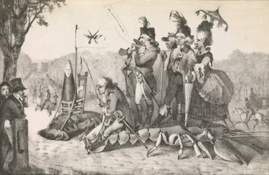 The Crayfish at Longchamps, 1822