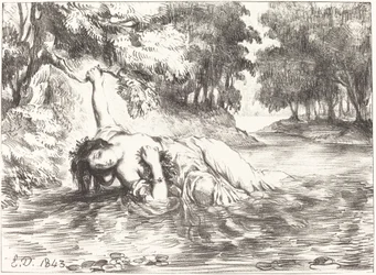The Death of Ophelia (Act IV, Scene VII)