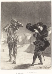 The Ghost on the Terrace (Act I, Scene V)