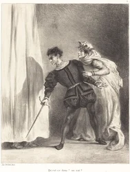 The Murder of Polonius, Act III, Scene IV, 1834-1843.