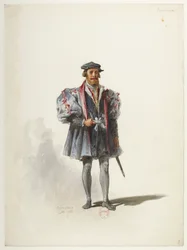 Saint-Saëns - Henry VIII - Costume Designs - Lacoste - 7. Lord