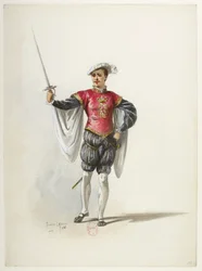 Saint-Saëns - Henry VIII - Costume Designs - Lacoste - 11. Costume