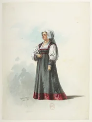 Saint-Saëns - Henry VIII - Costume Designs - Lacoste - 23. Costume