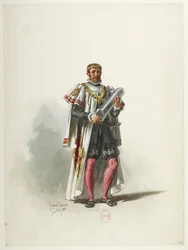 Saint-Saëns - Henry VIII - Costume Designs - Lacoste - Costume