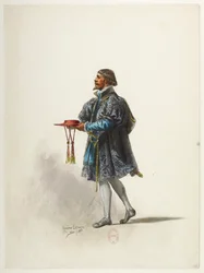 Saint-Saëns - Henry VIII - Costume Designs - Lacoste - Costume