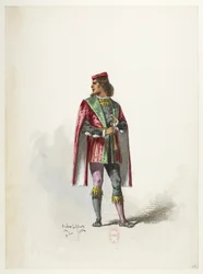 Saint-Saëns - Henry VIII - Costume Designs - Lacoste - Costume