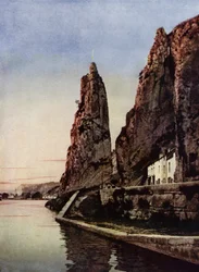Bayard Rock on the Meuse