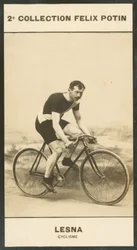 Lucien Lesna, Cycling