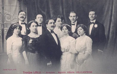 Vittoria Lolli-Antoine and the Troupe Lolli