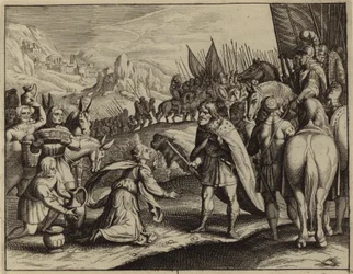Abigail placating David