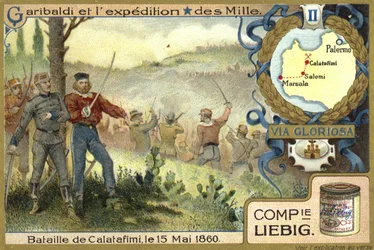 Battle of Calatafimi, Sicily, 15 May 1860