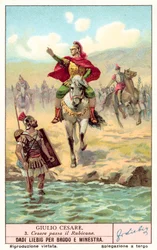 Caesar crossing the Rubicon, 49 BC