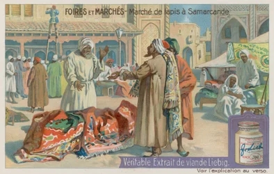 Carpet Market in Samarkand