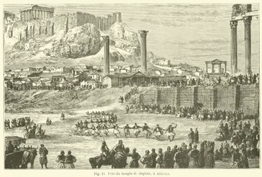 Festival of the Temple of Jupiter, Athens