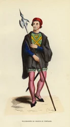 Halberdier of Charles the Bold