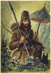 Illustration for Robinson Crusoe