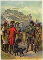 Illustration for Robinson Crusoe