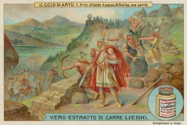 King Arthur Defends His Homeland of Wales