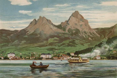 Lake Lucerne: Brunnen