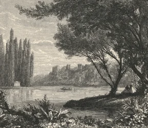 The Island of Poplars at Ermenonville